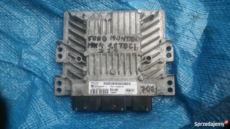 KOMPUTER SILNIKA FORD MONDEO MK IV 7G9112A650YE osobowe lubuskie Strzelce Krajeńskie