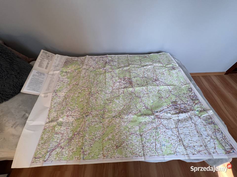 Mapa mapy RheinAhrLahn RheinMainNeckar Jasło