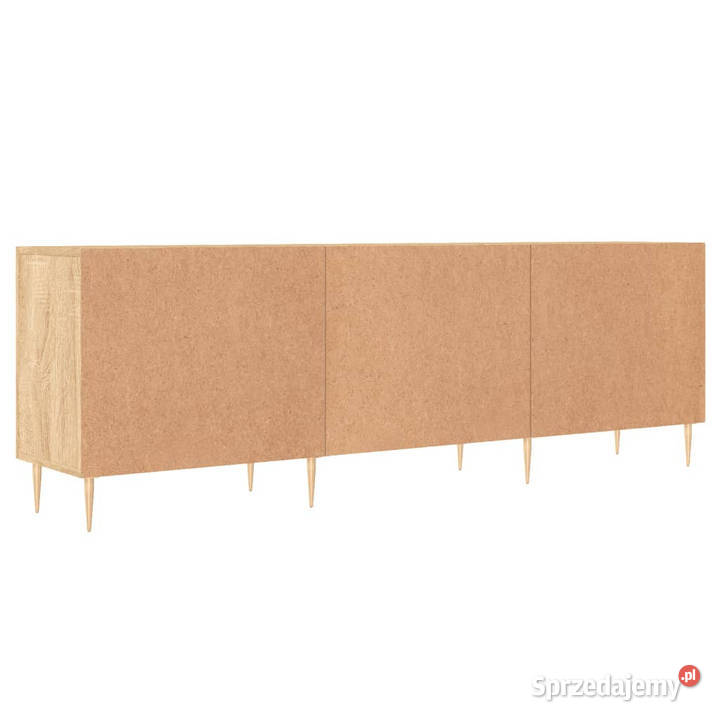 Szafka TV dąb sonoma 150x30x50 materiał RTV Warszawa