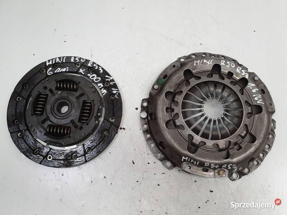 Mini One R50 R53 16 16V TARCZA DOCISK sprzęgło Sprzęgła i elementy Chełm