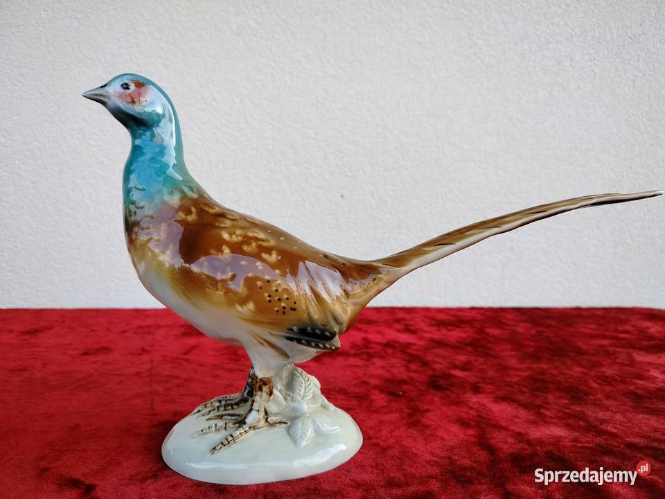 Bażant figurka porcelanowa Royal dux