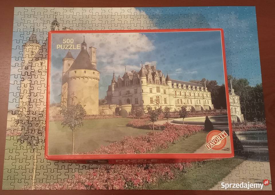 Puzzle Favorit Zamek Chenonceau 500 elementów Sosnowiec