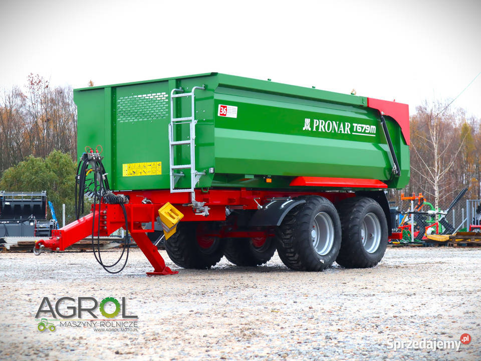 Pronar Przyczepa skorupowa 1218ton T679M T669 Rolnictwo mazowieckie Mława