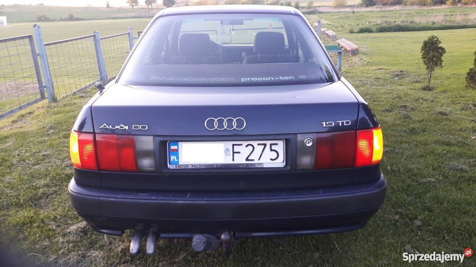 AUDI 80 B4 KLASYK 1900 TD Głogów