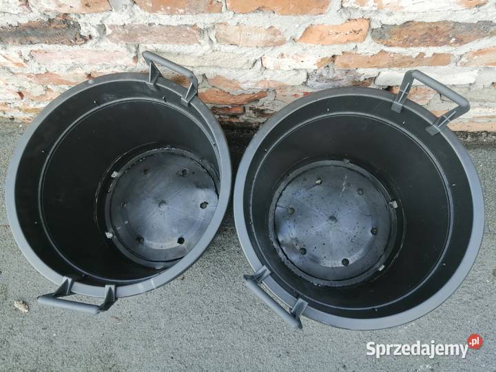 Doniczki 45 litrów z uchwytami GRUBE 45L śr 48 Siewierz