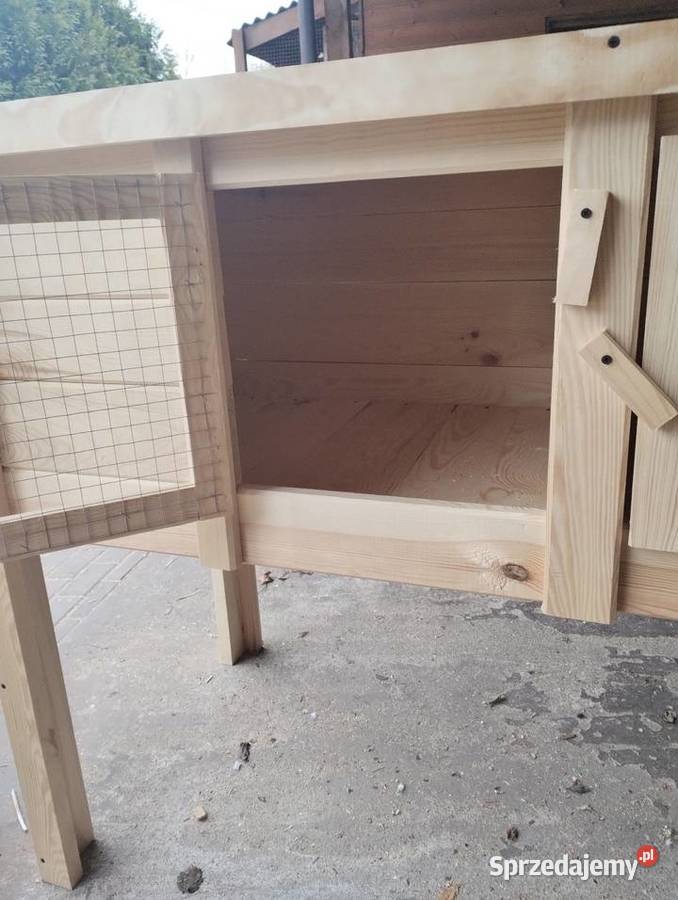 Klatka królikówpodwojna160x70x100 wys Gryzonie Sarnaki sprzedam