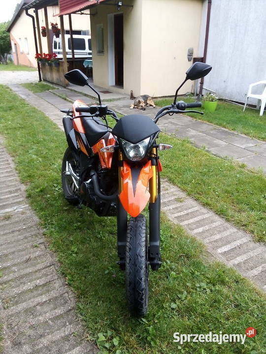 Tracker 250 Zipp supermoto nie KTM Kawasaki nowy bezwypadkowy Motoryzacja łódzkie Łódź