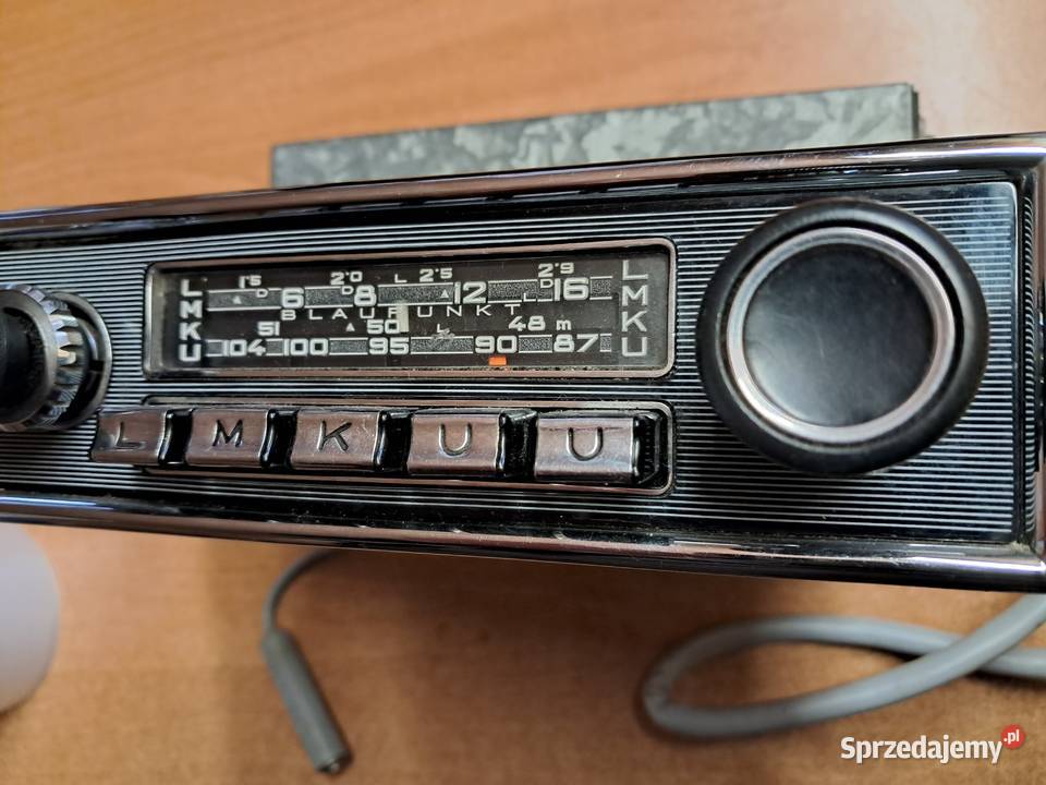 RADIO BLAUPUNKT MERCEDES W108 W114 W115 osobowe