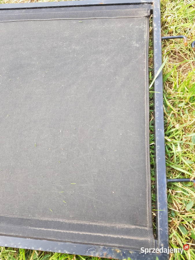 Płotek ogródek piwny metalowy czarny materiał Głogowa