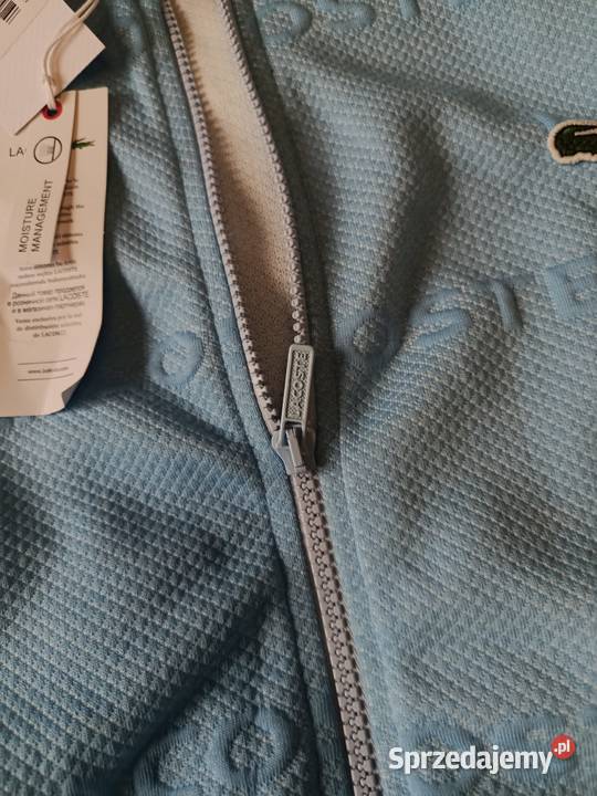 Komplet dresowy Lacoste Tracksuit błękitny podlaskie Białystok
