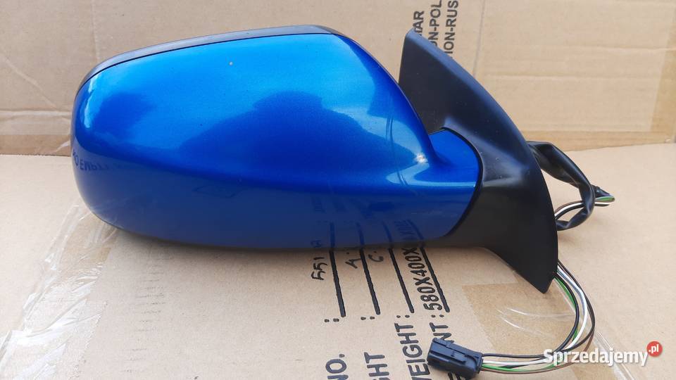 lusterko prawe peugeot 307 lak KMFD 6 pinów Dębno