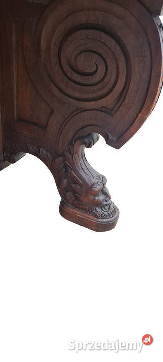 DUŻY STÓŁ NEORENESANSOWY ROZKŁADANY Meble zachodniopomorskie Szczecin
