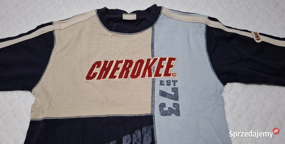 Bluzka długi rękaw chłopięca Cherokee 116 Odzież Bluzki, koszulki i kaftaniki Czeladź
