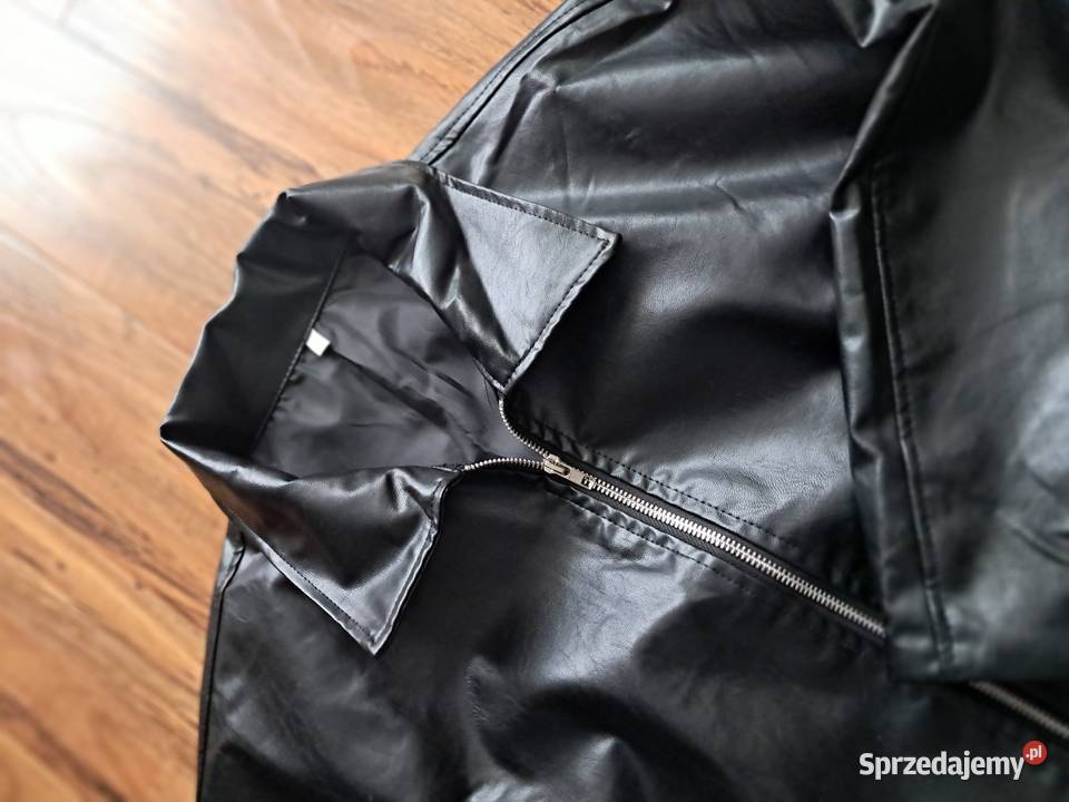 nowa czarna kurtka z ekoskóry rozmiar S brak Sandomierz
