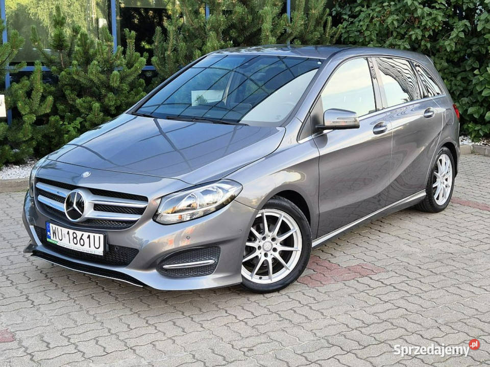 Mercedes B 180 manual GWARANCJA nawigacja grzane Warszawa