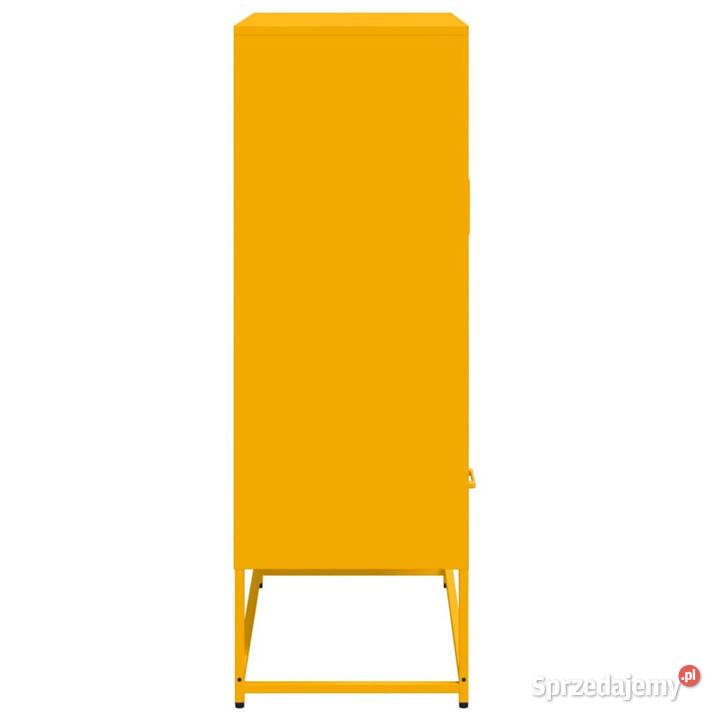 Szafka musztardowa 68x39x1115 stalowa WM846611 Warszawa