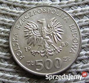 PRL 500 Złoty 1989r5 Kalisz