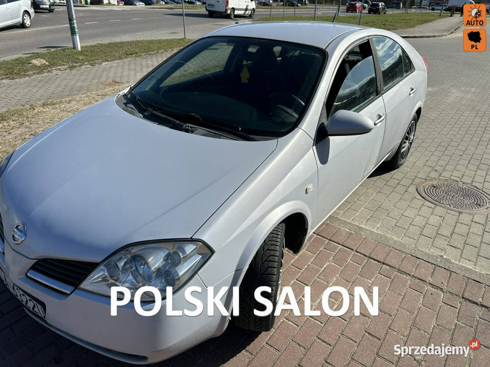Nissan Primera Salon Polska niezawodna benzyna wspomaganie kierownicy Primera Wejherowo