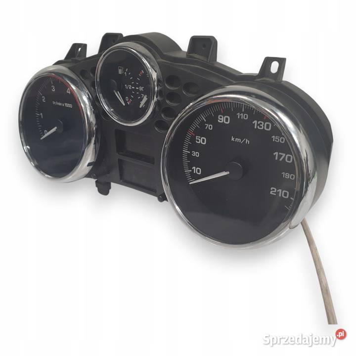 LICZNIK ZEGARY 9666636980 Peugeot 206 14 8V lubelskie Chełm