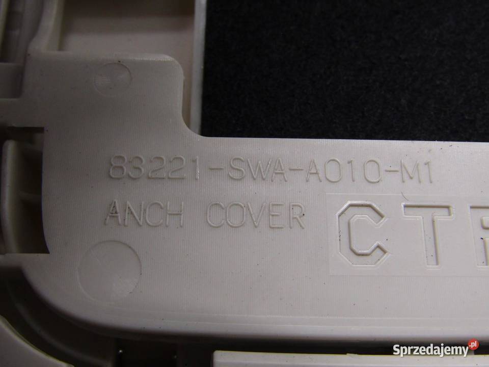 ZAŚLEPKA OPARCIA FOTELA HONDA CRV CRV IV