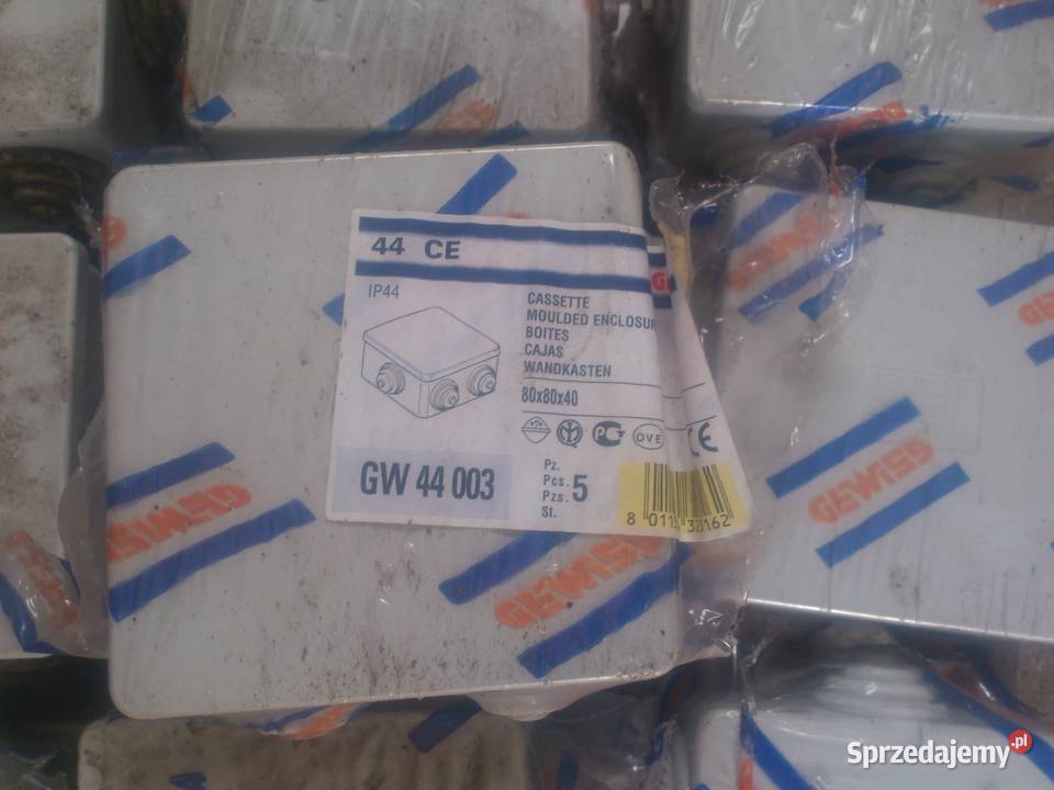 Puszka elektryczna natynkowa GW 44 003 Nowa Korzeniówka sprzedam