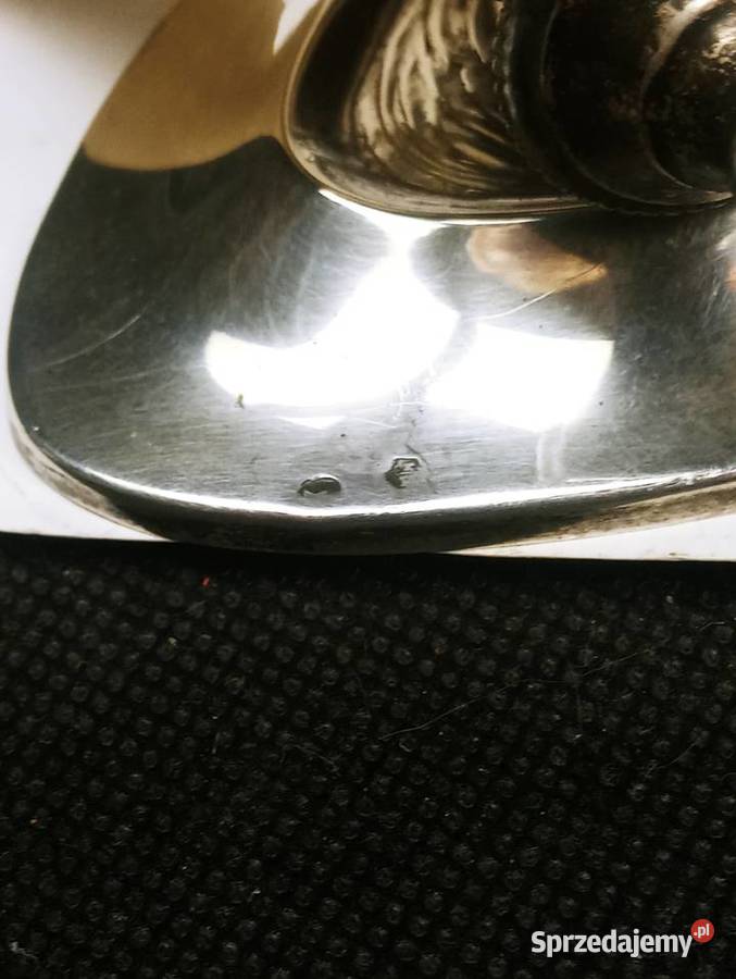 Pedro Duran Srebro 925 Łabędz Palnik do Brandy Nowa Sól