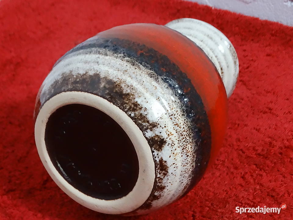 Wazon Bay Keramik West Germany Vintage Biłgoraj