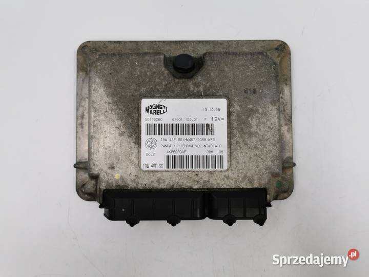 Sterownik Silnika Fiat Panda II 11 8v 55196260 Układ elektryczny Wyszków