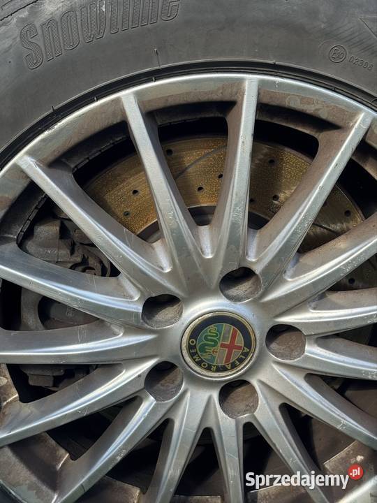 Alfa Romeo 159 Kombi stan blacharski naprawie Myszków