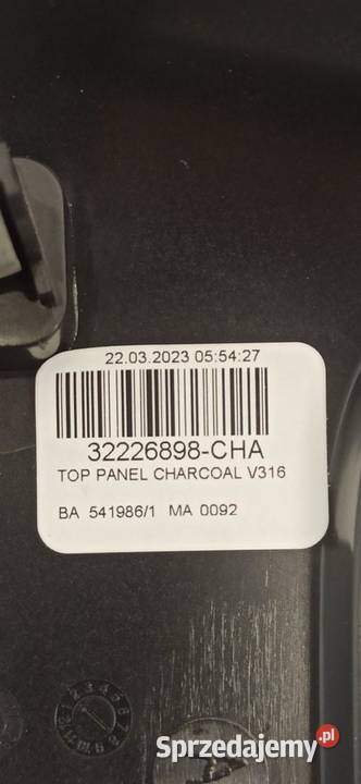 VOLVO XC40 OSŁONA RAMKA TUNELU 32226898