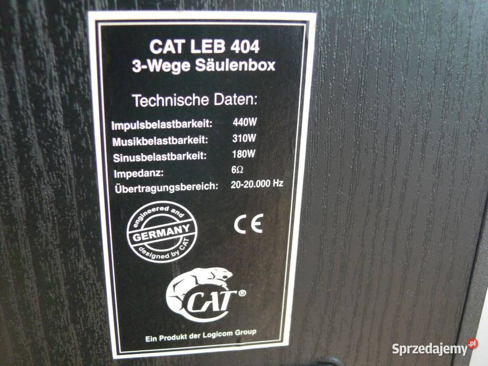 Wysokie mocne kol Cat 2 x 440 wat DOSTAWA podkarpackie