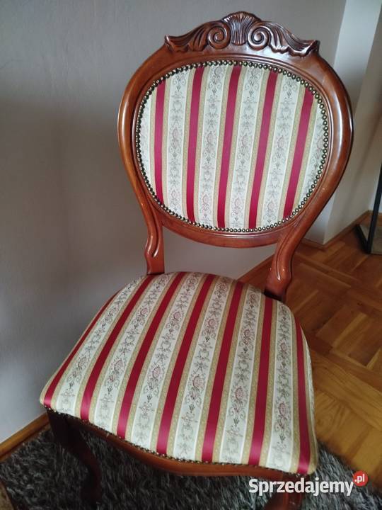Krzesła Ludwikowe Rzeszów sprzedam