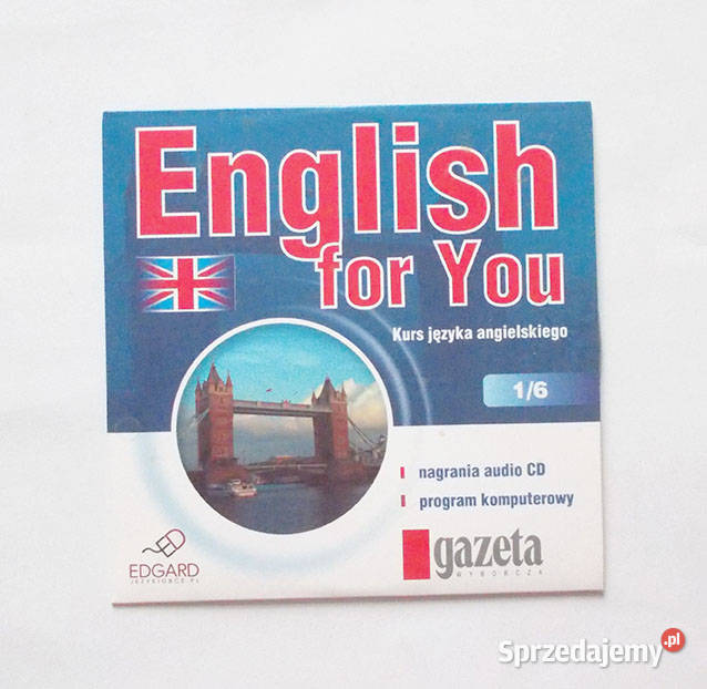 nauka języka angielskiego na płycie English for Audio Olsztyn sprzedam