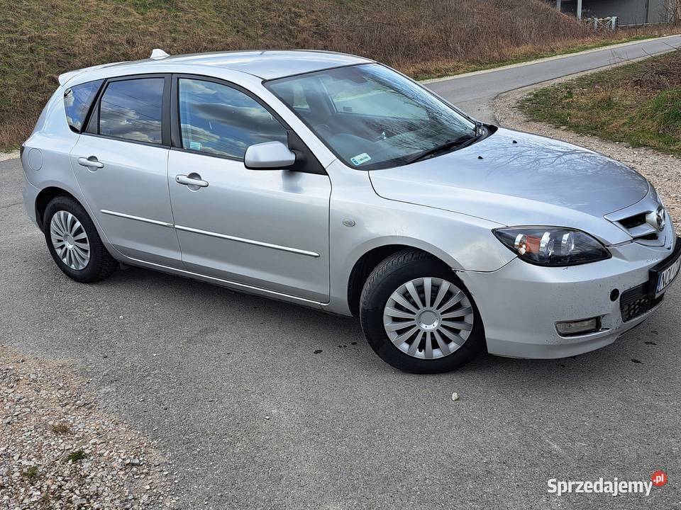 Sprzedam ładną Mazdę 3 16 benzyna 2008r Anglik 100000km Żyrardów sprzedam