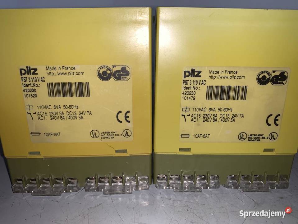 PILZ PST3 110VAC 420230 Safety relay