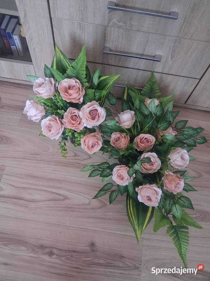 Kompozycja kwiatowa całoroczna inny kolor śląskie Żywiec sprzedam