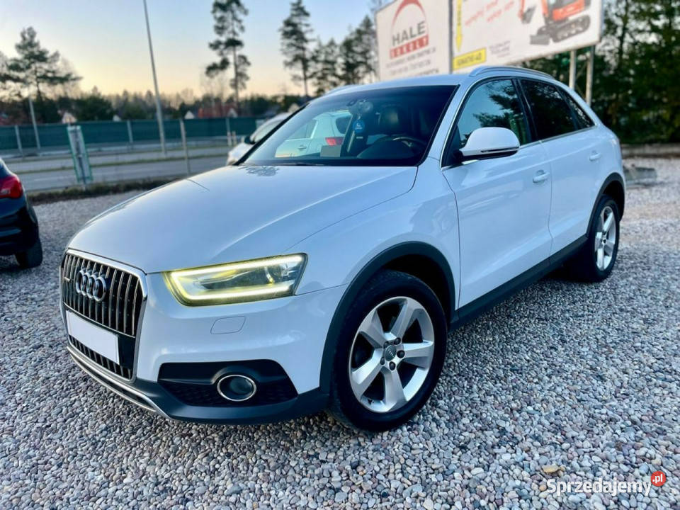 Audi Q3 Quattro4x4AutomatExclusiveBiala Rok produkcji 2015 Ignatki