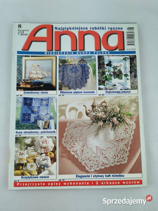 Czasopisma Anna Pozostałe Wiśniowa