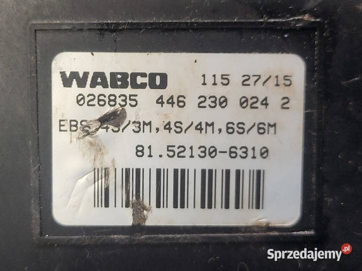 MAN 8152130 6310 wabco Zawor Glowny Hamulca