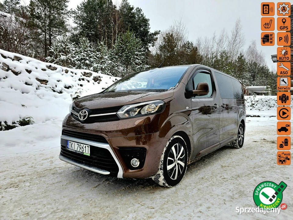 Toyota Proace Verso 20 D 177 Automat Bliss światła przeciwmgielne Zagnańsk