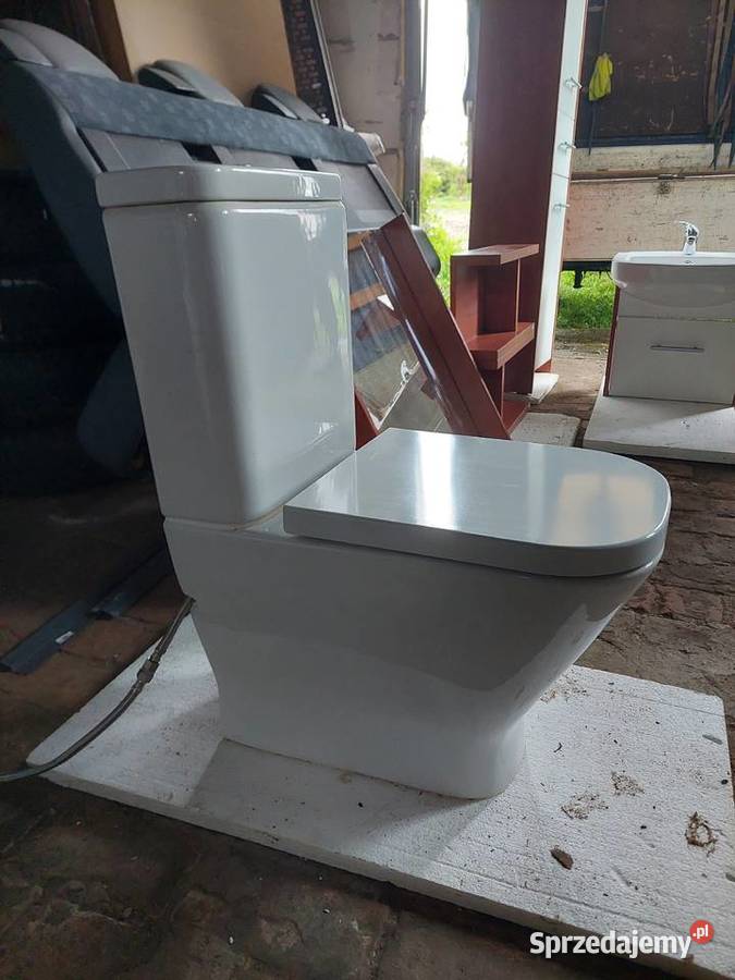 MEBLE ŁAZIENKOWE WANNA UMYWALKA WC z DESKĄ sprzedam