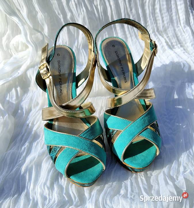 Wysokie buty szpilki Dorothy Perkins 39 sandały