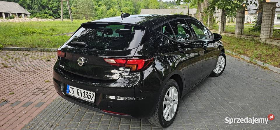 Opel Astra K 2017r 14 Turbo benzyna Rok produkcji 2017 lubelskie Krasnobród