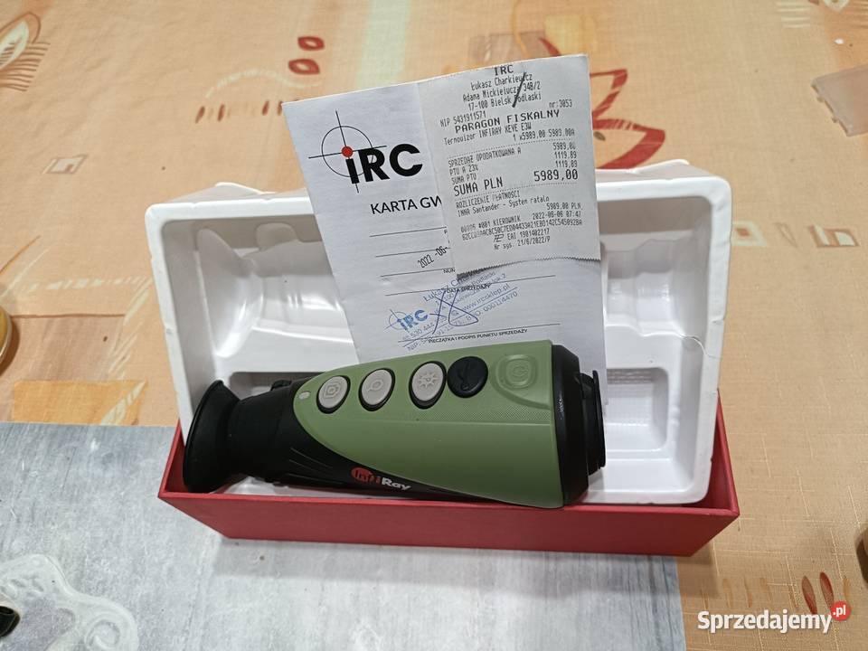 Kamera termowizyjna termowizor infiray E3W łódzkie Radomsko