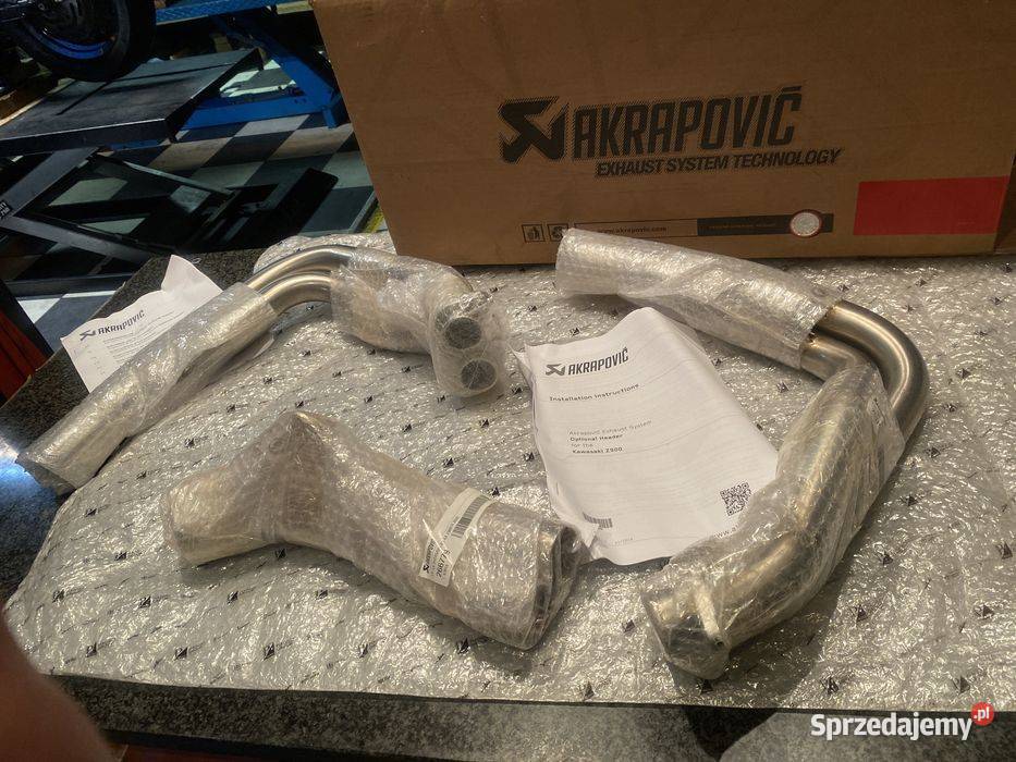 Kawasaki Z900 R 2018 AKRAPOVIC Kolektory Nowe Poznań