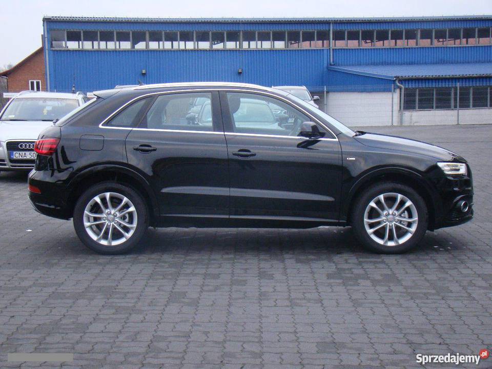 Do sprzedania Audi Q3 czarny autoalarm Gdańsk