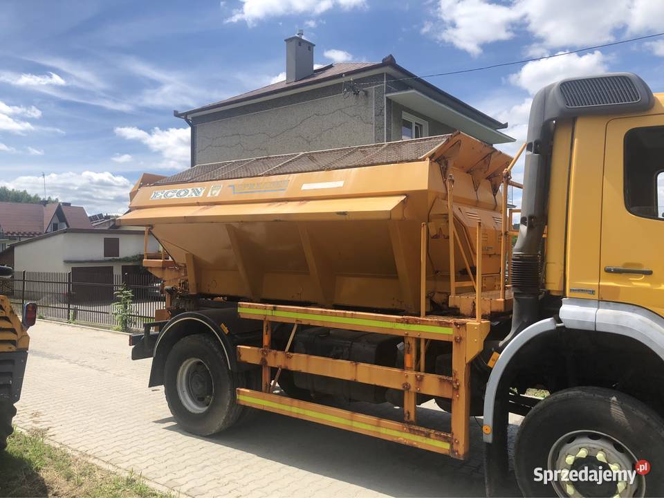 Mercedes Axor 1824 4x4 piaskarka solarka econ Ropczyce sprzedam