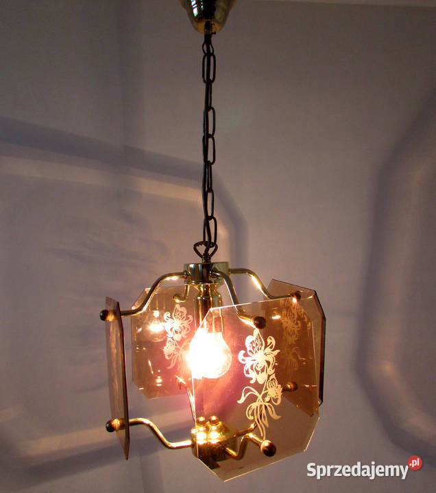Lampa wisząca lata 70 Zielona Góra