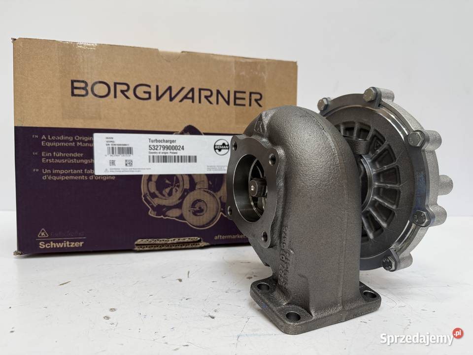 Turbosprężarka BorgWarner KKK Oryginal Reman Siedlce