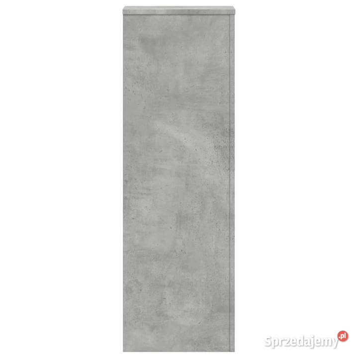Stojaki na rośliny 2 szarość betonu 33x33x100